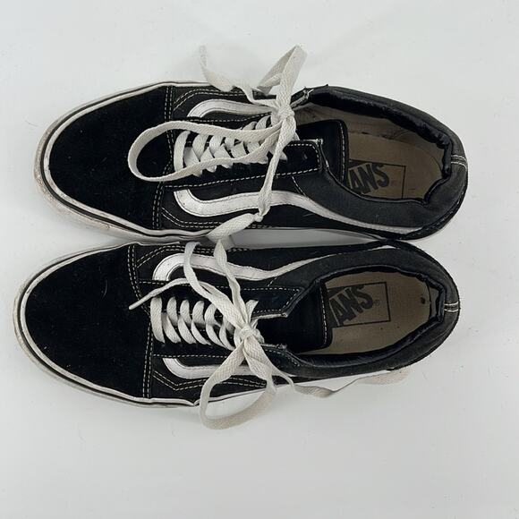 VANS Old Skool low top suede canvas skateboard skater sneakers sz 9 - Picture 4 of 7